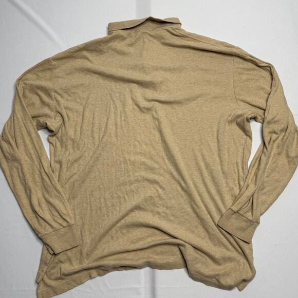 Polo Ralph Lauren Khaki Green Long Sleeve Button Shirt Size XL - Picture 2 of 4